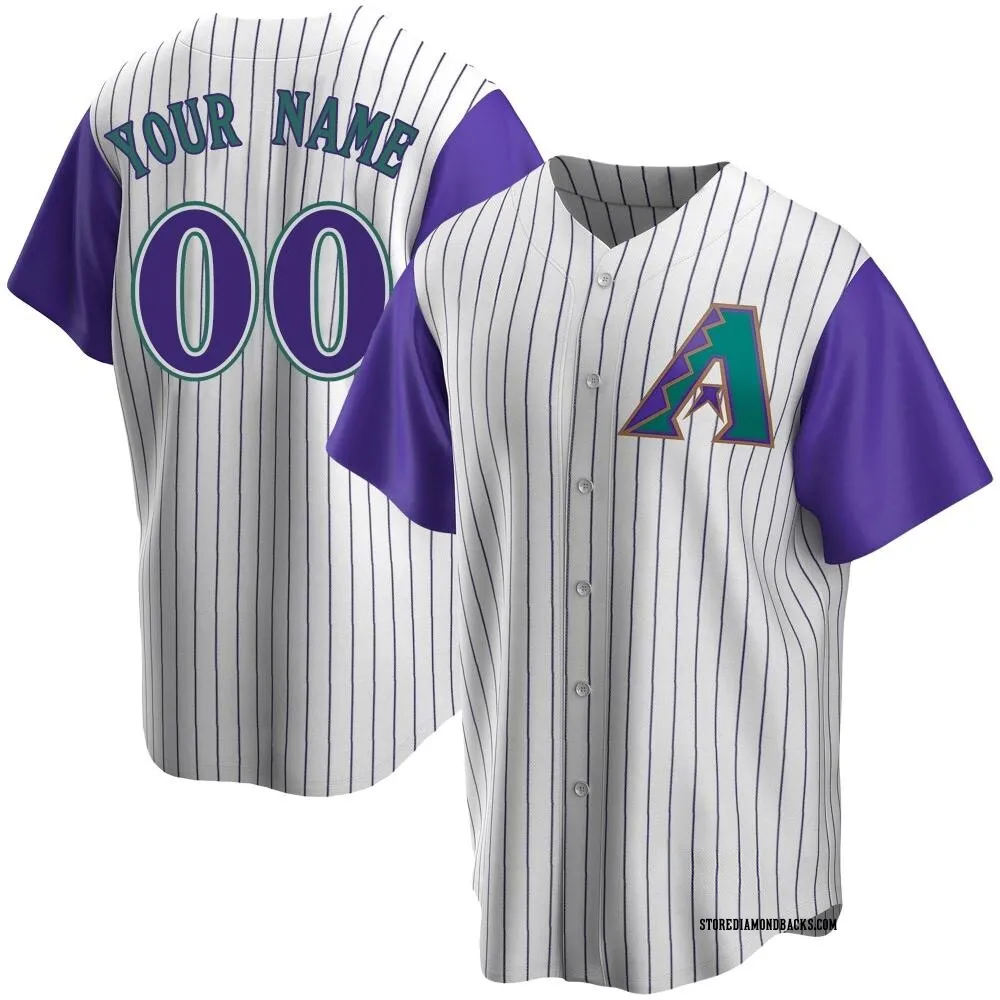 Majestic arizona diamondbacks cooperstown throwback jersey - purple Clearance